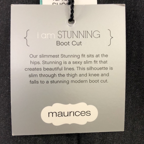 Maurices Ladies NWT Dress Pants Size 15/16 Dark Grey 10/10 - Picture 7 of 9